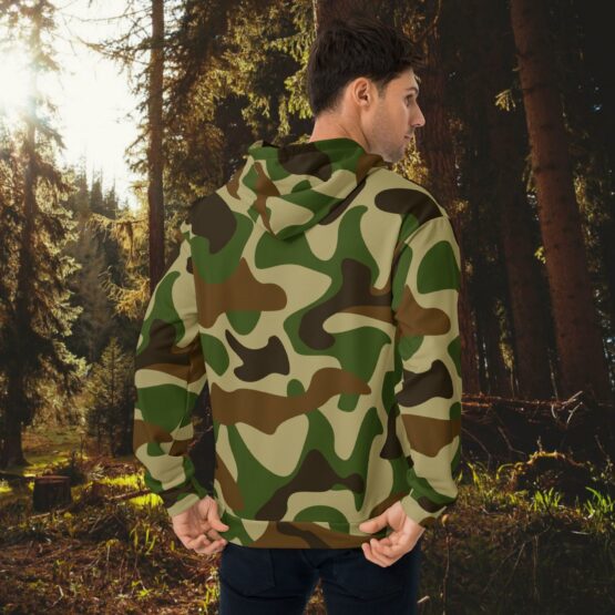 Old School Camo Hoodie - Image 3