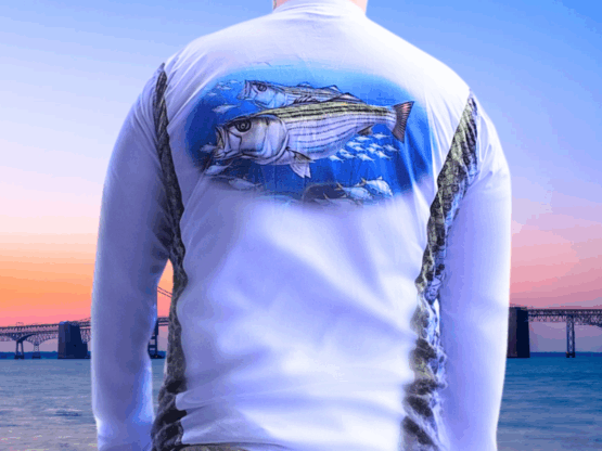 Striper Slam Performance Fishing Shirt