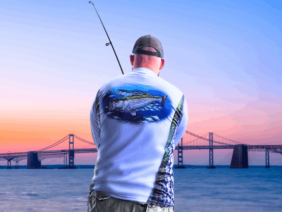 Striper Slam Performance Fishing Shirt - Image 2