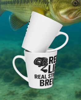 Reel Strong Brew Latte Mug 12oz
