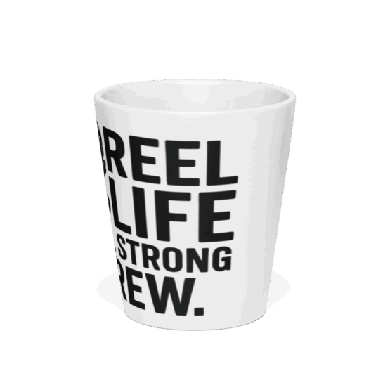 Reel Strong Brew Latte Mug 12oz - Image 2