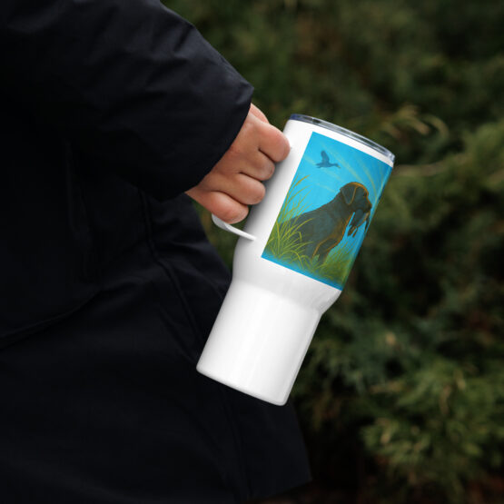 Duck Dog Travel Mug - Image 3